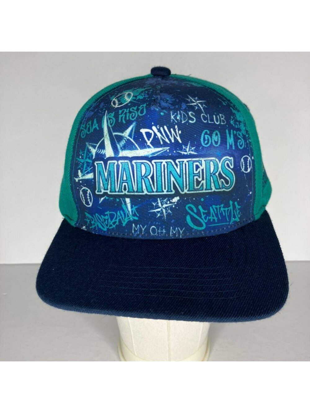 Seattle Mariners Kids Club Hat Blue Snapback Baseball Cap